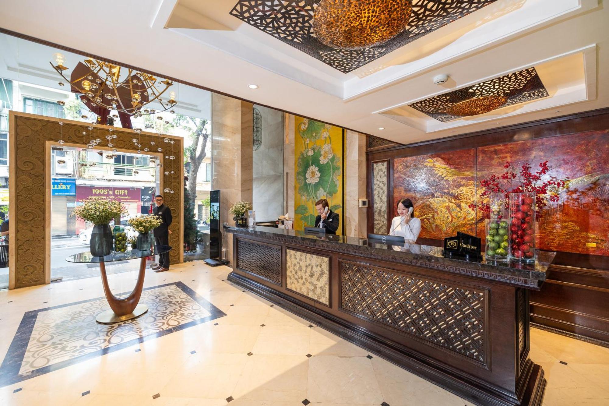 Golden Lotus Luxury Hotel Hanói Exterior foto